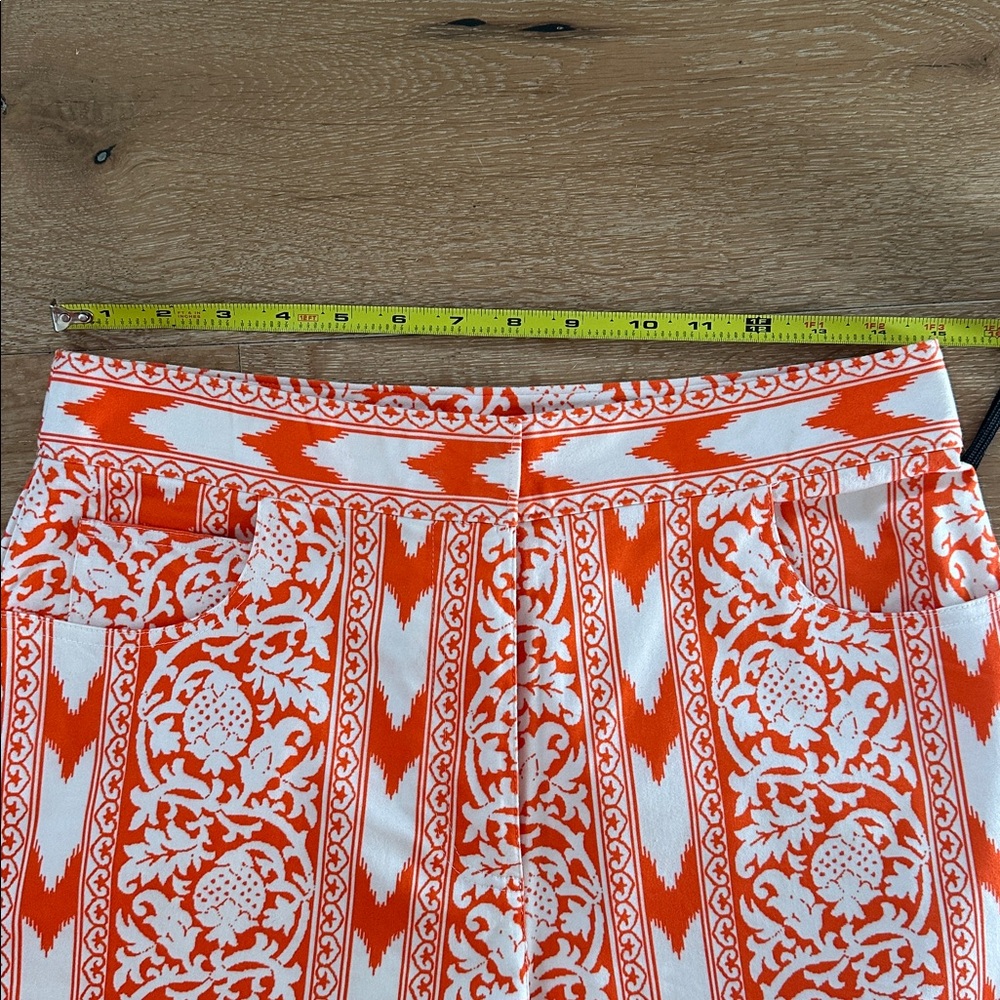Orange Ikat Babe pants Medium - Picture 6 of 6